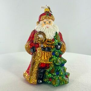 NWT Neiman Marcus Saint Nicholas Christmas Ornament